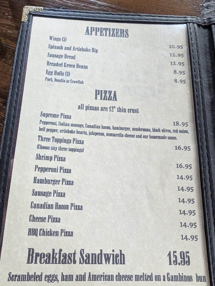 Mayeaux’s Nakatosh Deli & Pub Menu image 1